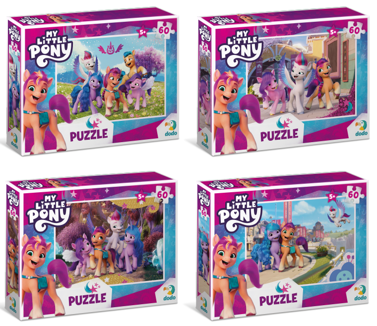 Dodo My Little Pony Puzzle, 60 pcs, Assorted Designs