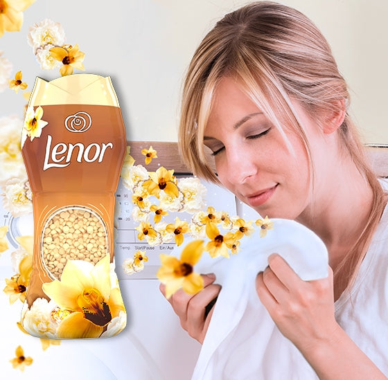 Lenor Gold & Vanilla Flowers Laundry Scent Beads, 210 g - Image 3