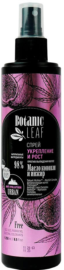 Botanic Leaf Strength & Growth Anti-Hair Loss Spray, 250 mL