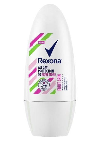 Rexona Fruit Spin Women's Roll-On Deodorant, 50 mL
