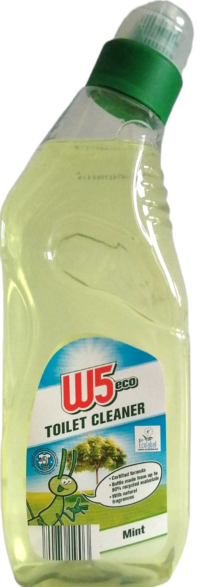 W5 Eco Mint Toilet Cleaner, 1 L