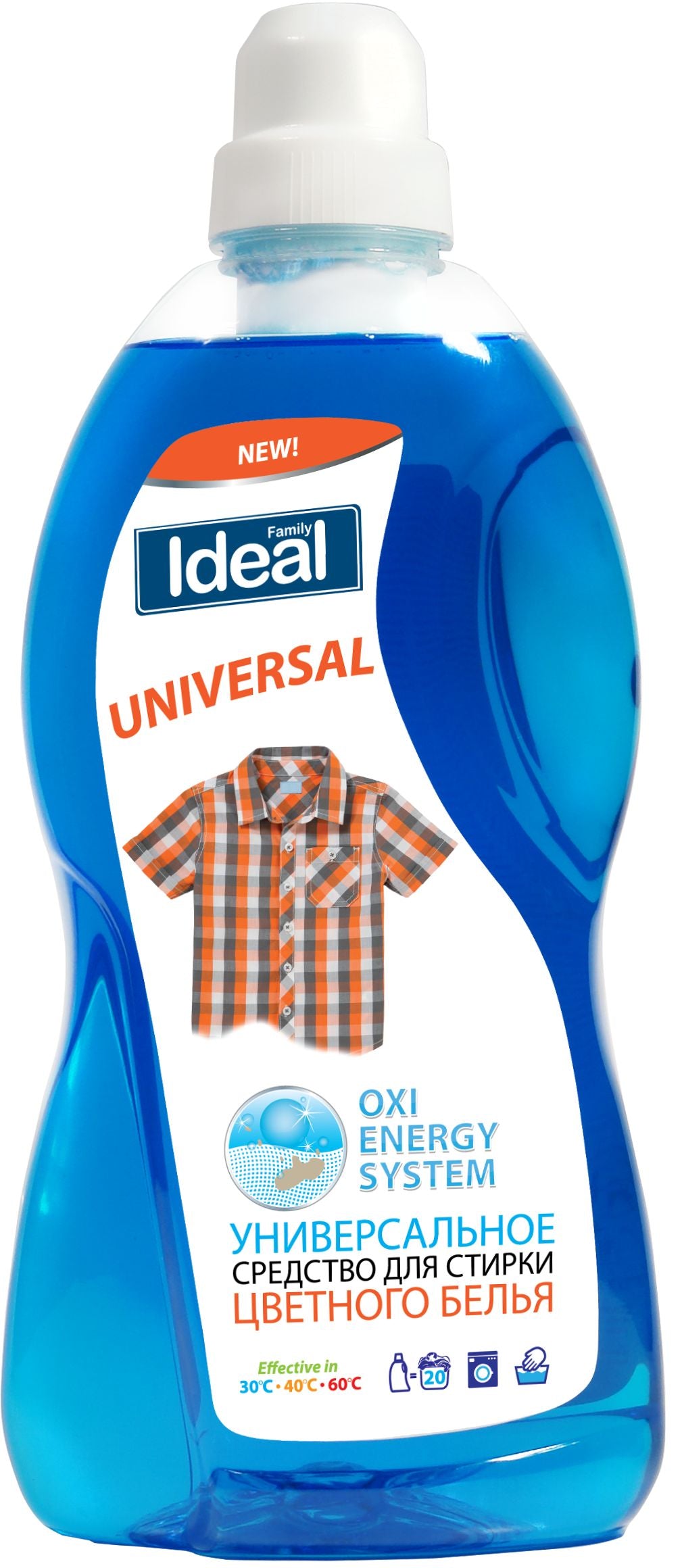 Family Ideal Universal Laundry Detergent, 1 L