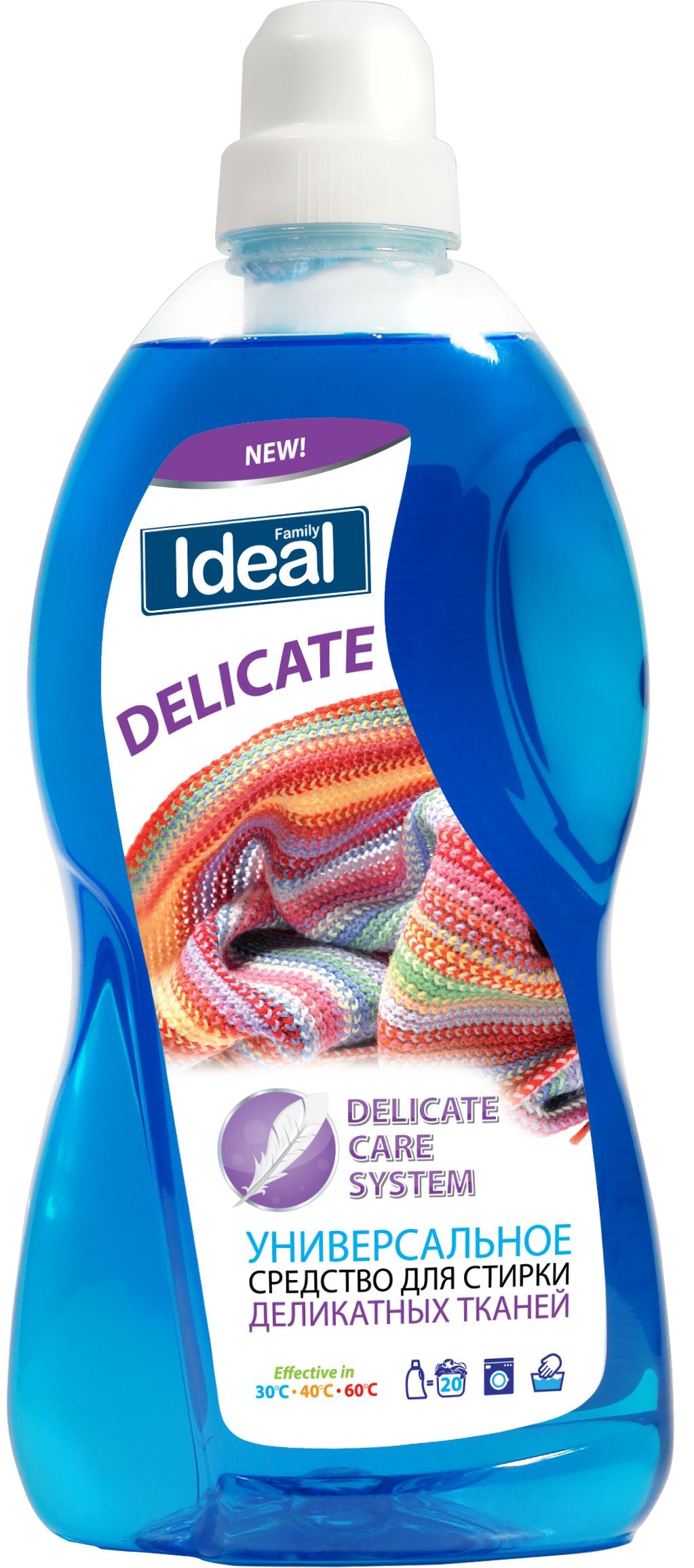 Family Ideal Delicate Universal Laundry Detergent, 1 L