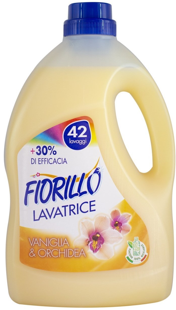 Fiorillo Vanilla & Orchid Laundry Detergent Gel, 2.5 L