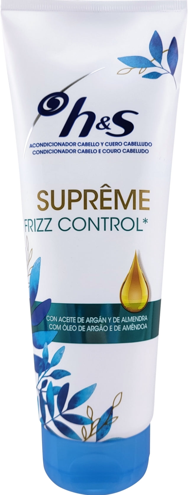 Head & Shoulders Supreme Frizz Control Hair Balm with Argan & Almond Oils, 220 mL