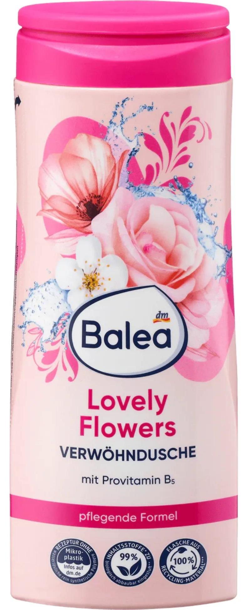 Balea Lovely Flowers Shower Gel, 300 mL