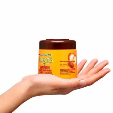 Garnier Fructis Triple Repair Hair Mask, 300 mL - Image 2