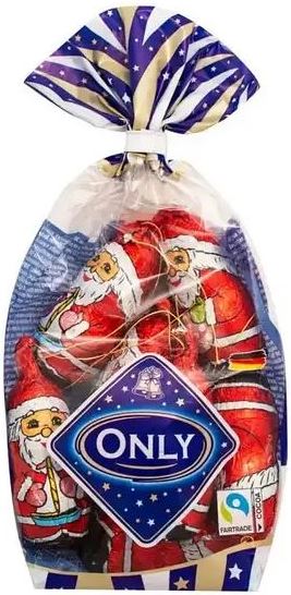 Only Santa Claus Figure Milk Chocolate, 100 g