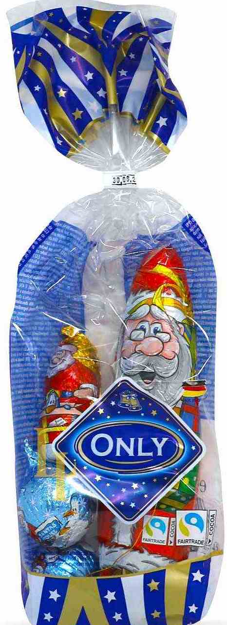 Only Saint Nicholas Milk Chocolate, 100 g