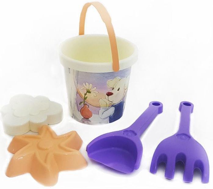 Tigres Fairytale Dreams 39502 Sand Play Set with Thermal Sticker, 5 pcs