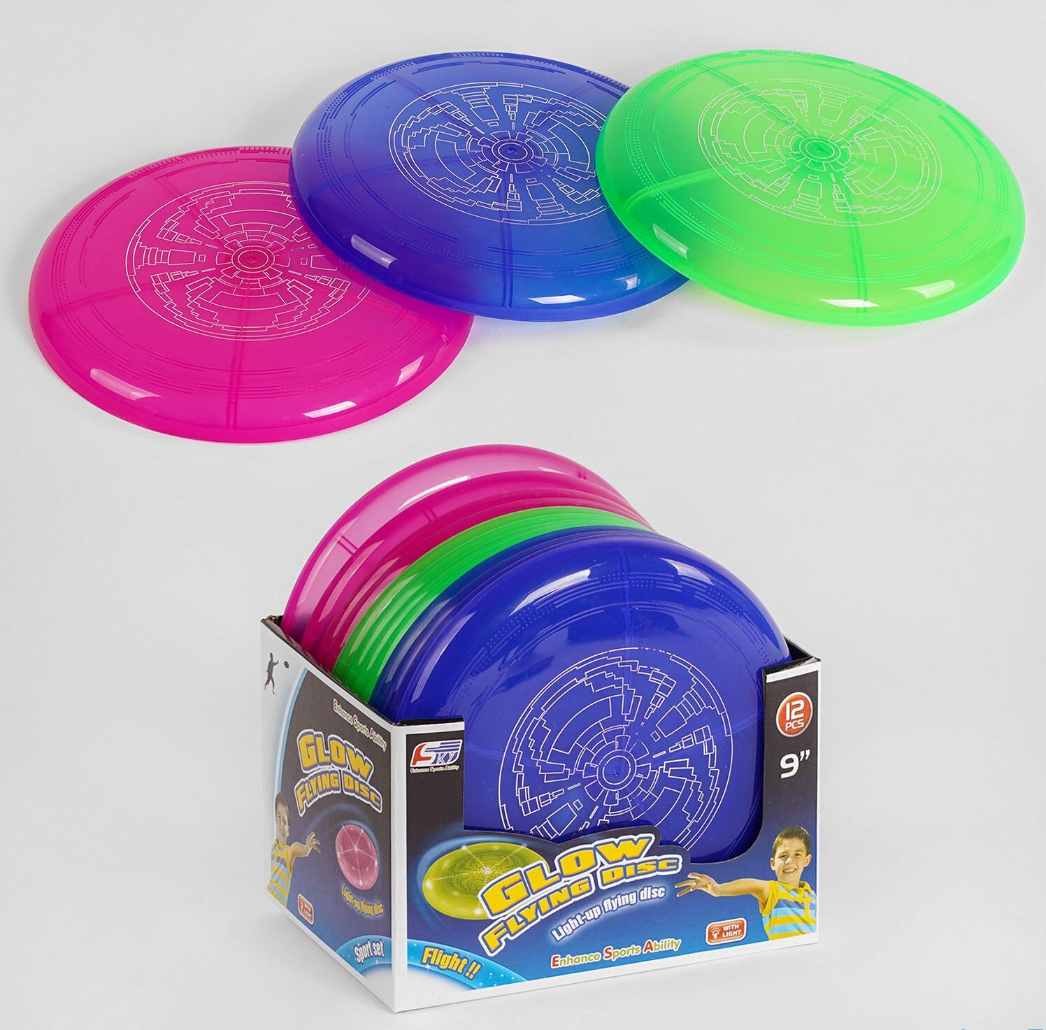 ESA 577 Light-Up Flying Disc
