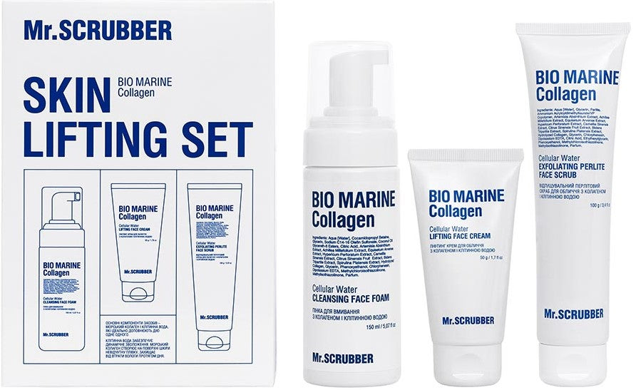 Mr. Scrubber Bio Marine Collagen Skin Lifting Women's Gift Set