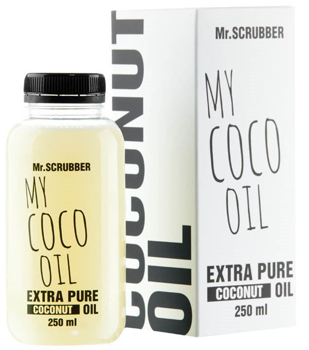 Mr. Scrubber My Coco Oil Purified Cosmetic Coconut Oil, 250 mL