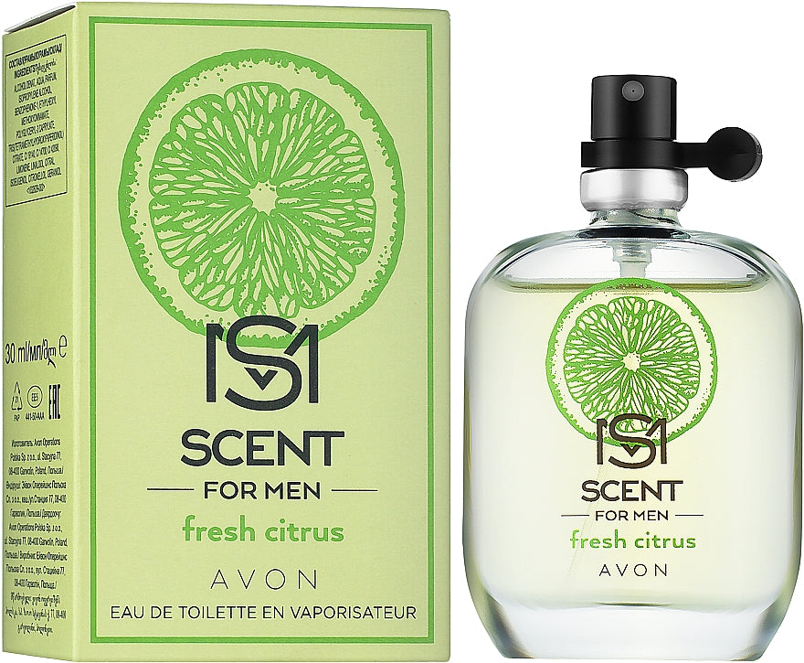 Avon Scent Fresh Citrus Men's Eau de Toilette, 30 mL