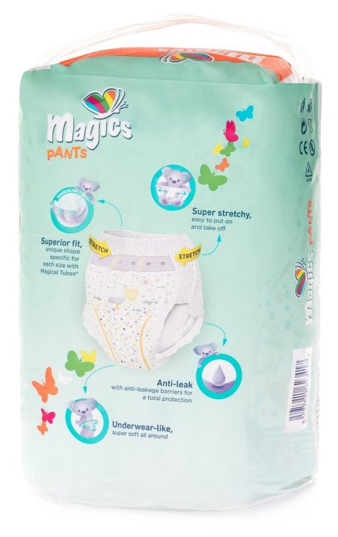 Magics Size 6 Baby Pull-Up Diaper Pants, 15+ kg, 18 pcs - Image 4