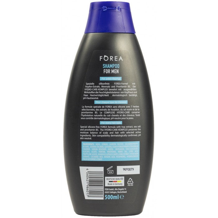 Forea Men's Shampoo, 500 mL - Image 2