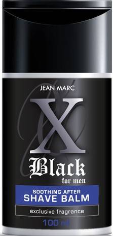 Jean Marc X-Black Aftershave Balm, 100 mL