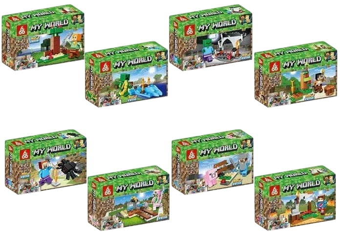 66024 My World Building Set, Assorted Designs