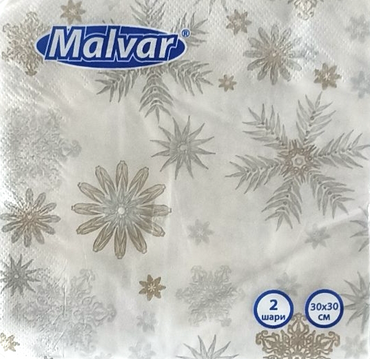 Malvar Christmas 2-Ply Napkins, 30 x 30 cm, 20 pcs - Image 2