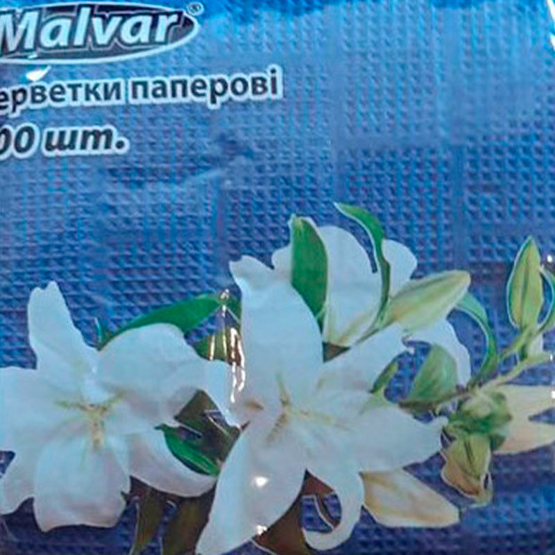 Malvar Dark Blue Table Napkins, 100 pcs