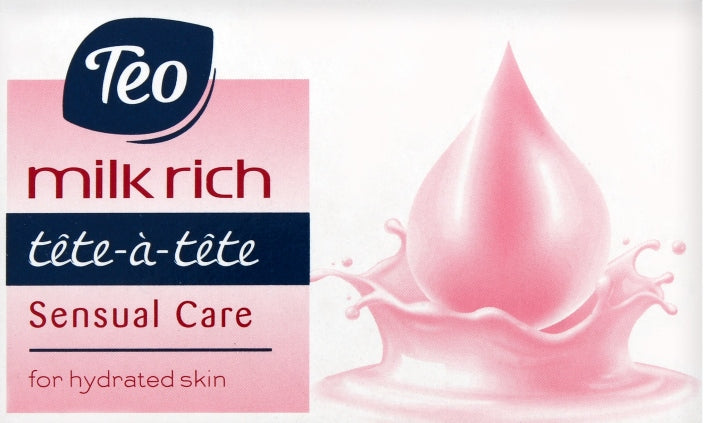 Teo Tete-a-Tete Rich Milk Sensual Care Bar Soap, 90 g