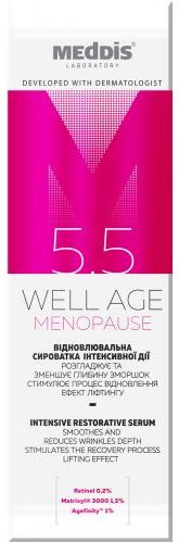 Meddis Well Age Menopause Intensive Restorative Serum, 50 mL