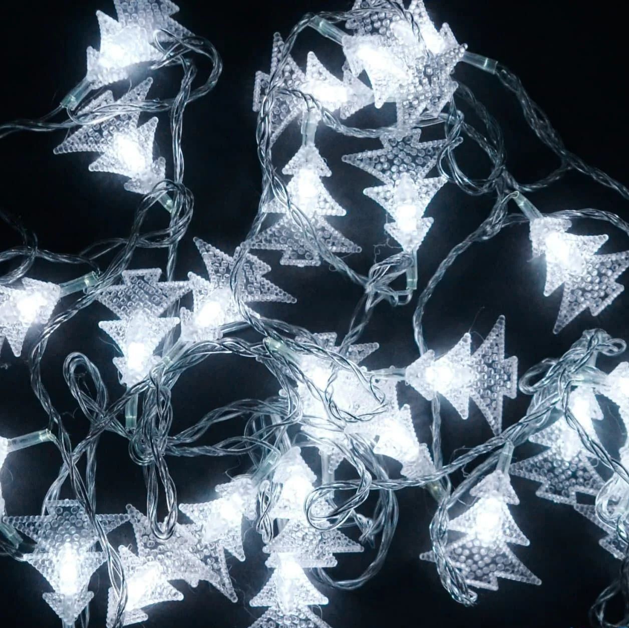 C 23454-41 Christmas Tree String Lights, 5 m, 28 White Lights