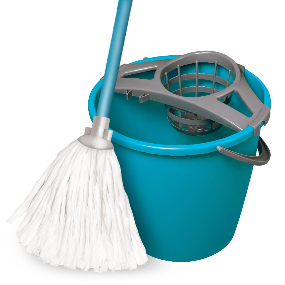 York 072030 Cleaning Set: Mop & Round Bucket, 10 L - Image 3