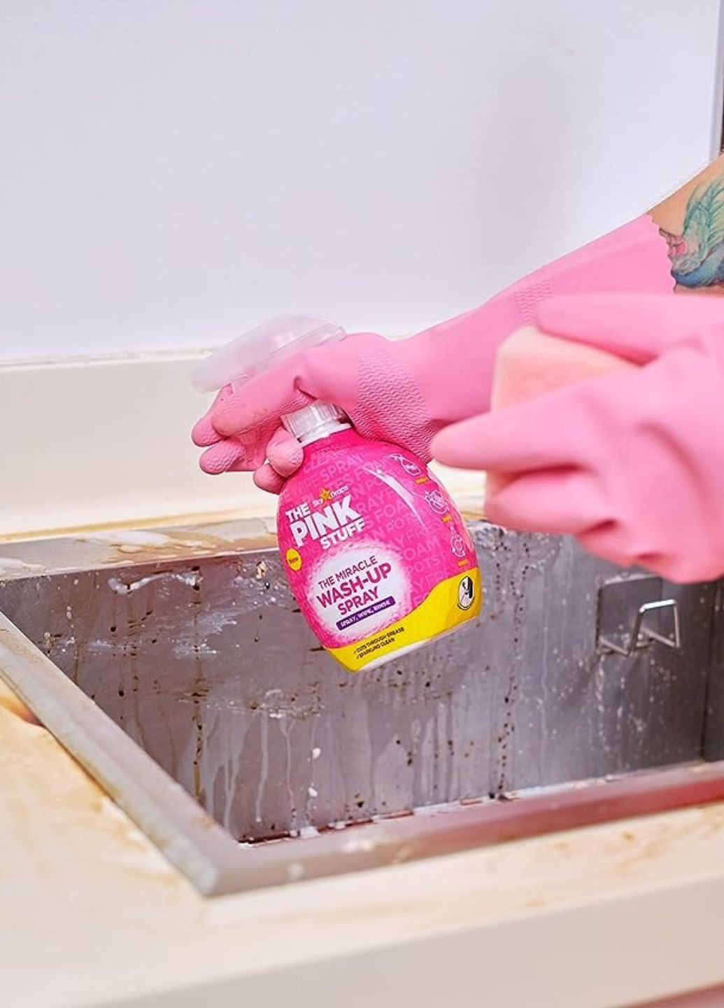 The Pink Stuff Dish & Surface Cleaner Spray, 500 mL - Image 3