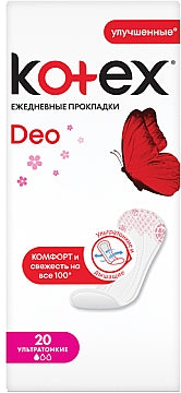 Kotex Lux Super Slim Deo Panty Liners, 20 pcs - Image 2