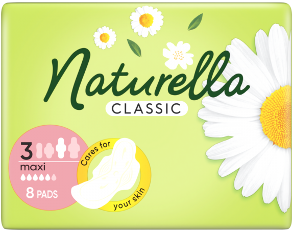 Naturella Classic Maxi Sanitary Pads, 8 pcs