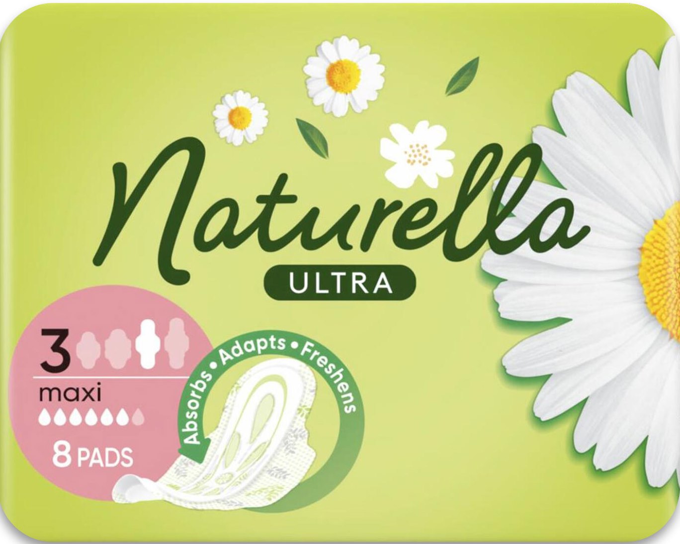 Naturella Ultra Maxi Sanitary Pads, 8 pcs