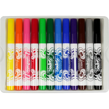 Marco 1632-12CB Felt-Tip Markers, 12 Colors - Image 2