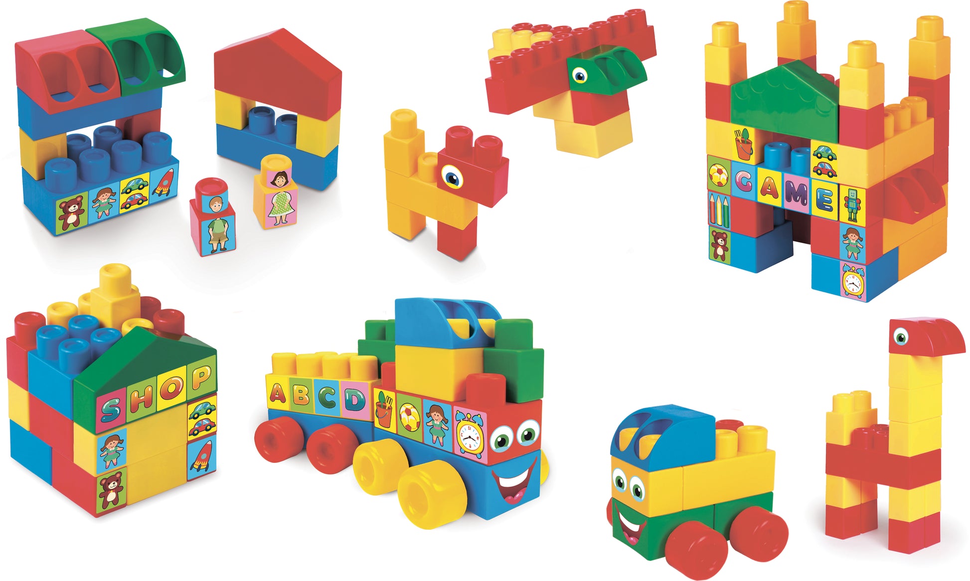 Wader Big Blocks 41593 Building Set, 100 Pieces - Image 4
