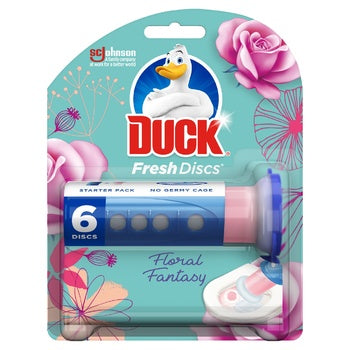 Toilet Duck Floral Fantasy Toilet Bowl Freshener