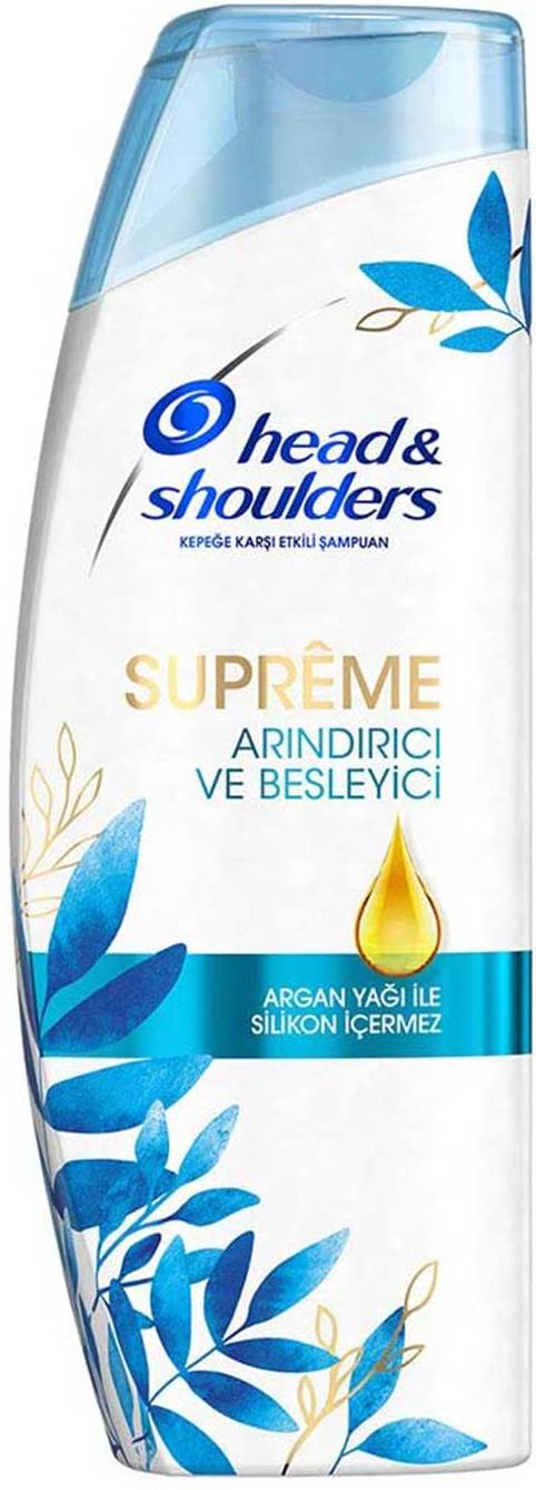 Head & Shoulders Supreme Moisture Argan Oil Shampoo, 360 mL