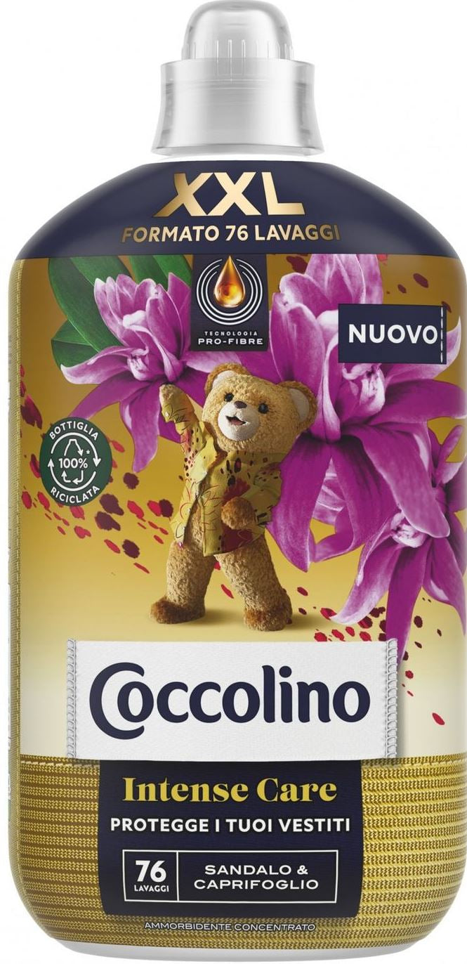 Coccolino Sandalwood & Honeysuckle Fabric Softener, 1.75 L