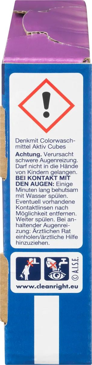 Denkmit Activ Cubes Color Laundry Detergent Tablets, 30 pcs (Price per 1 pc) - Image 3