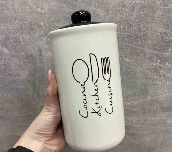 Bon Appetit 700-10-17 Ceramic Dry Food Container, 950 mL - Image 4