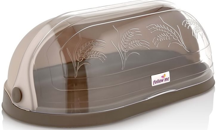 1101 02 Plastic Bread Box, 47.1 x 27.4 x 17.5 cm