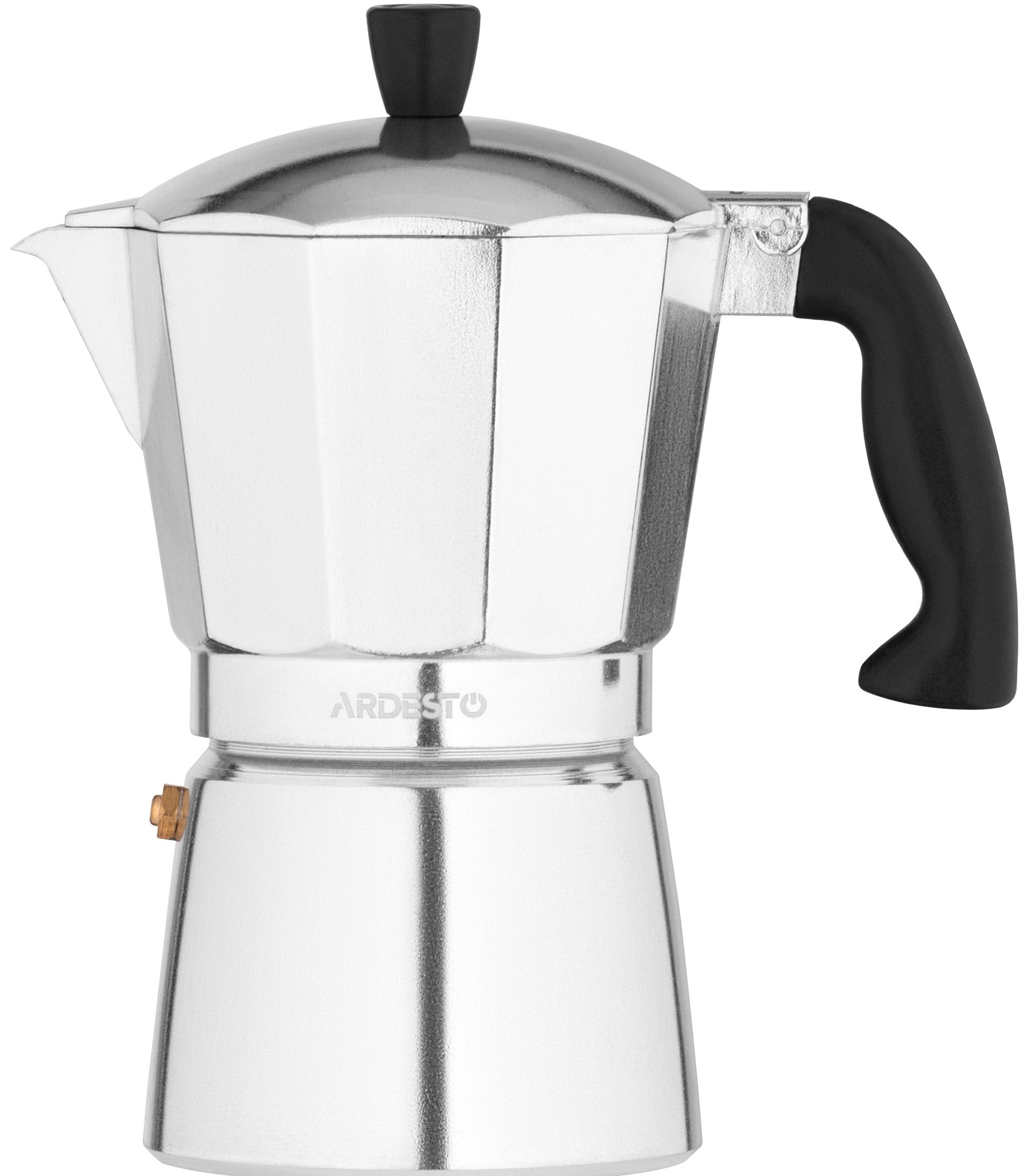 Ardesto Gemini Cremona AR0809AG Stovetop Coffee Maker, 9 Cups, 400 mL