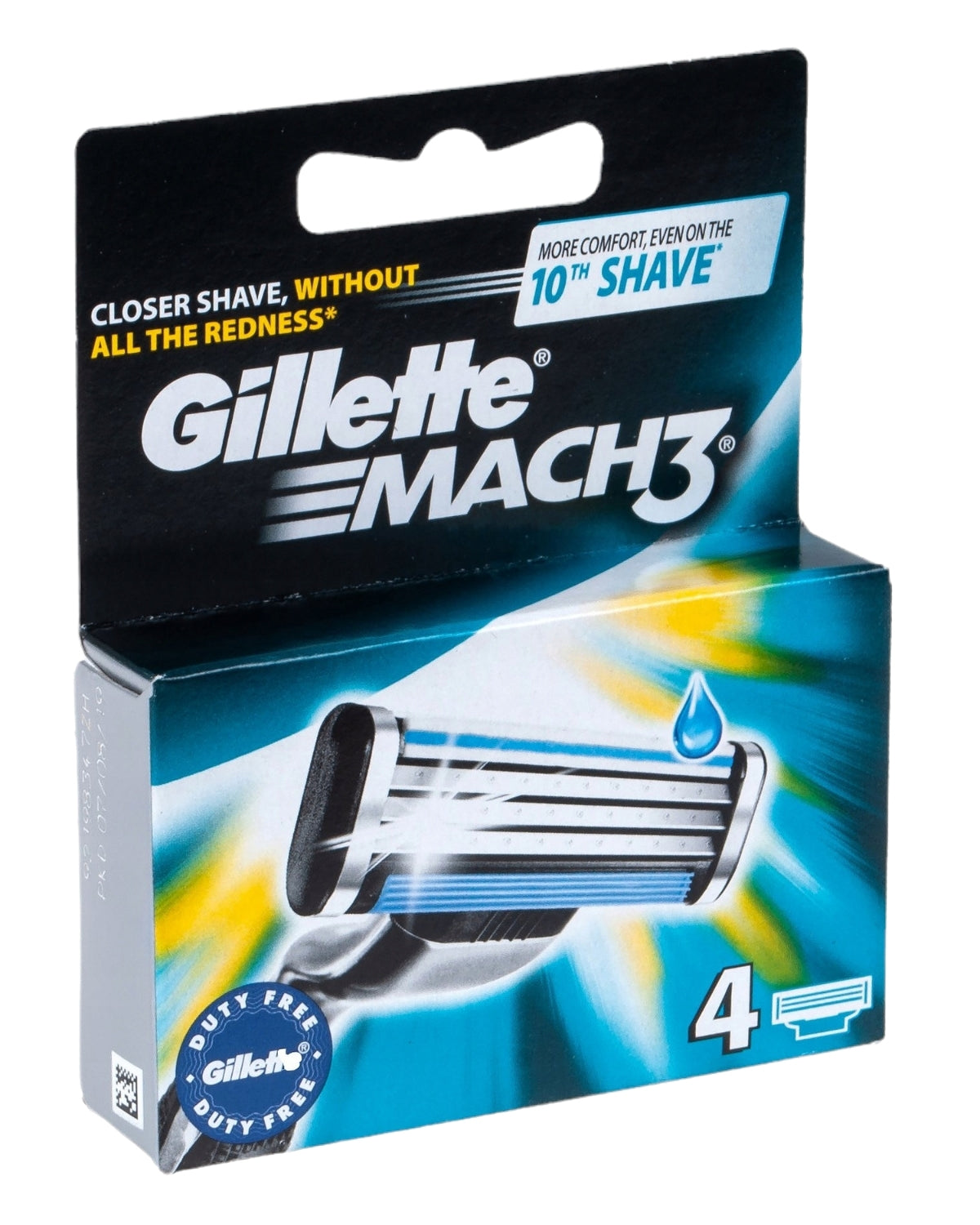 Gillette Mach3 Shaving Cartridges, 4 pcs (Price per 1 pc) - Image 3