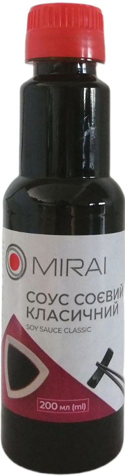 Mirai Classic Soy Sauce, 200 mL