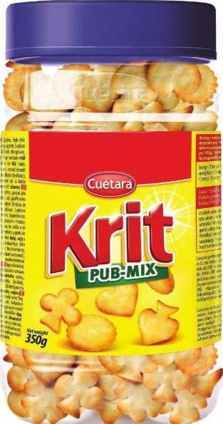 Cuetara Krit Pub-Mix Crackers, 350 g