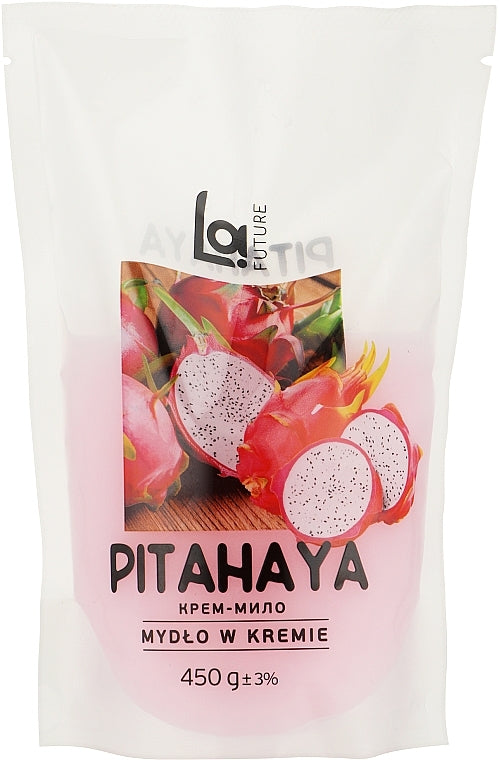 La Future Dragon Fruit Liquid Cream Soap Refill Pouch, 460 g