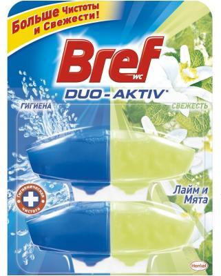 Bref Duo-Active refill block lime and mint 2 x 50 mL