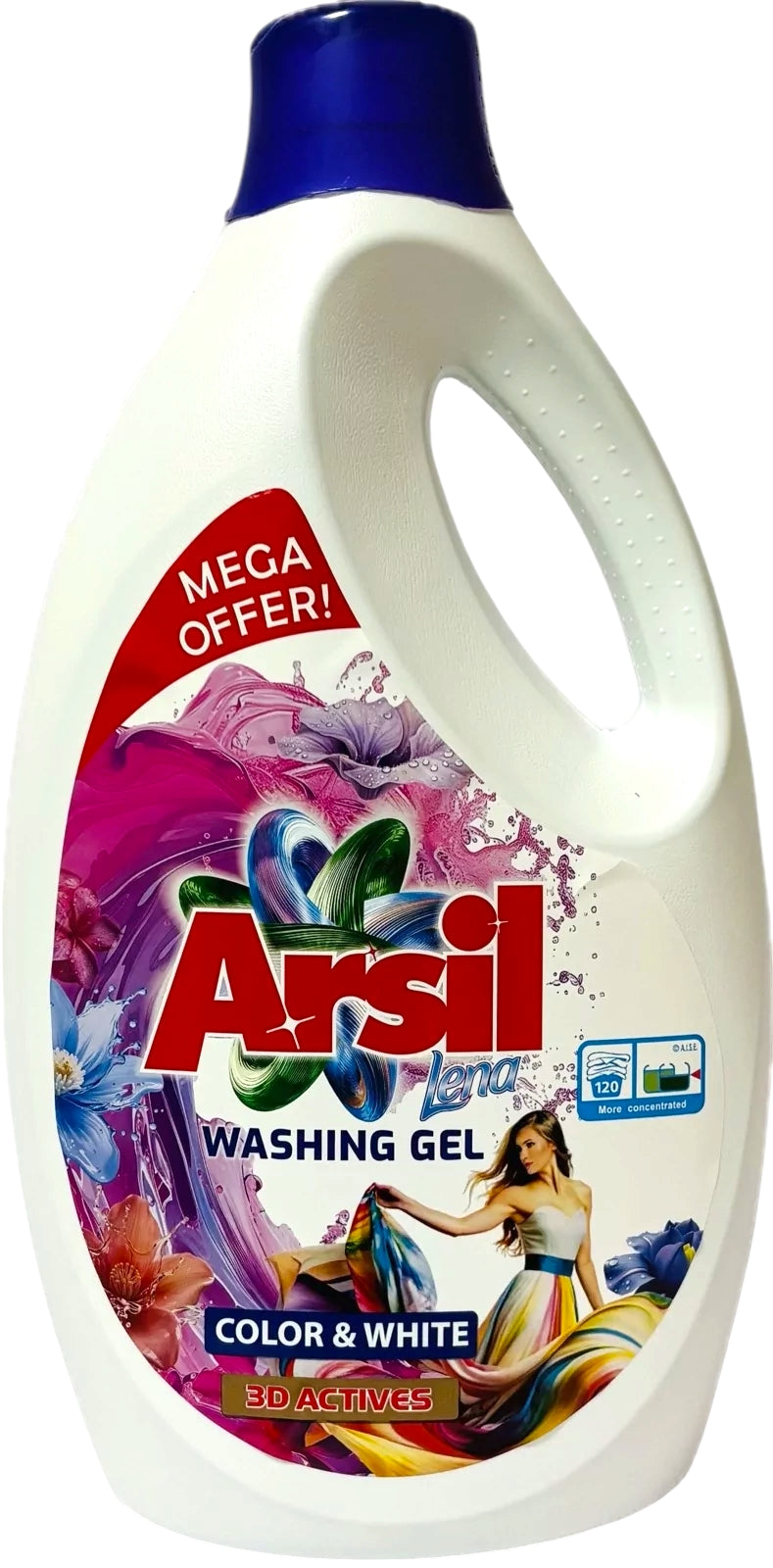 Arsil Lena Color & White Гель для прання АРСІЛ 5700мл