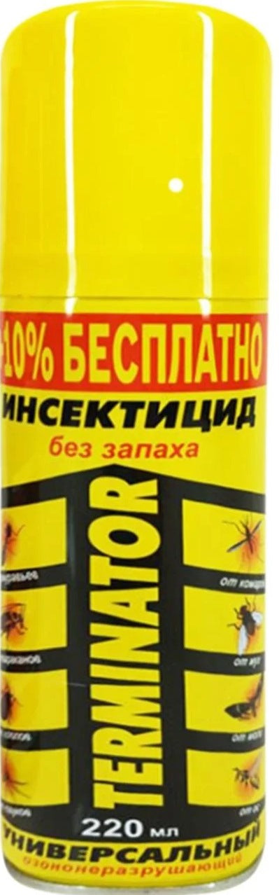 Terminator All-Purpose Flying & Crawling Insect Killer, 220 mL