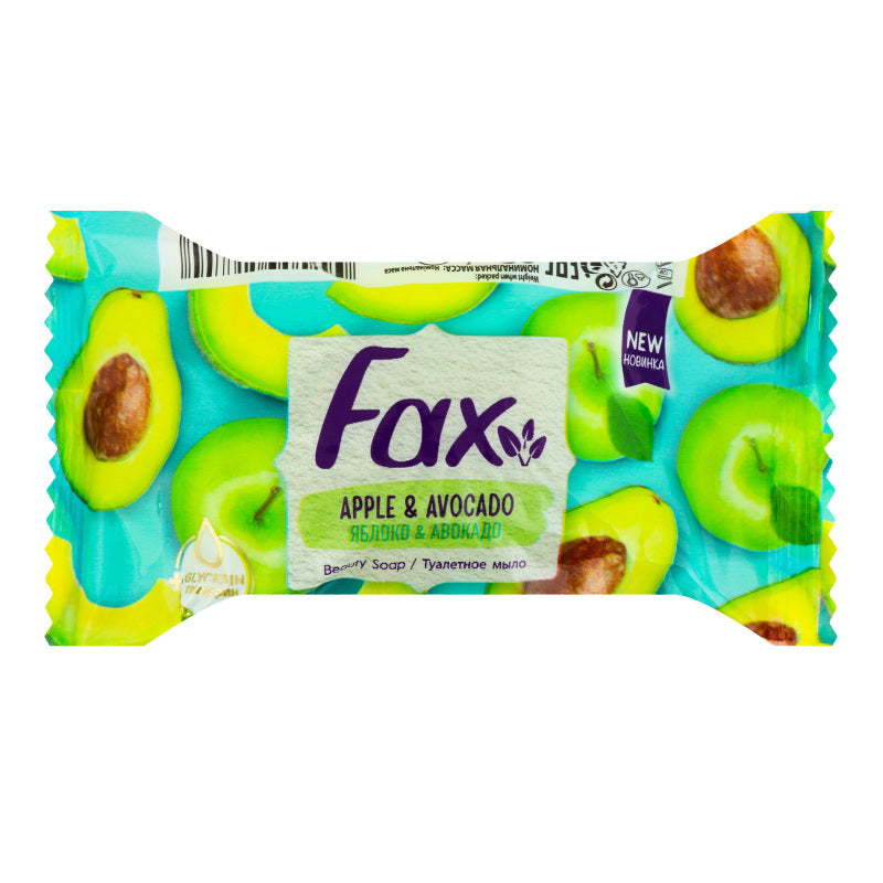 Fax Apple & Avocado Bar Soap, 60 g