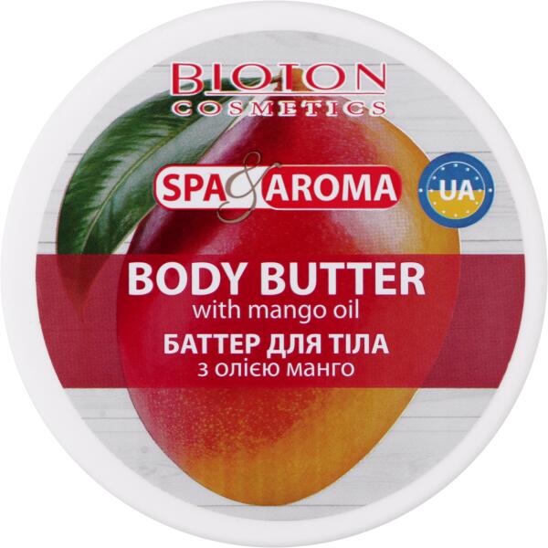 Bioton Cosmetics Spa & Aroma Mango Oil Body Butter, 250 mL